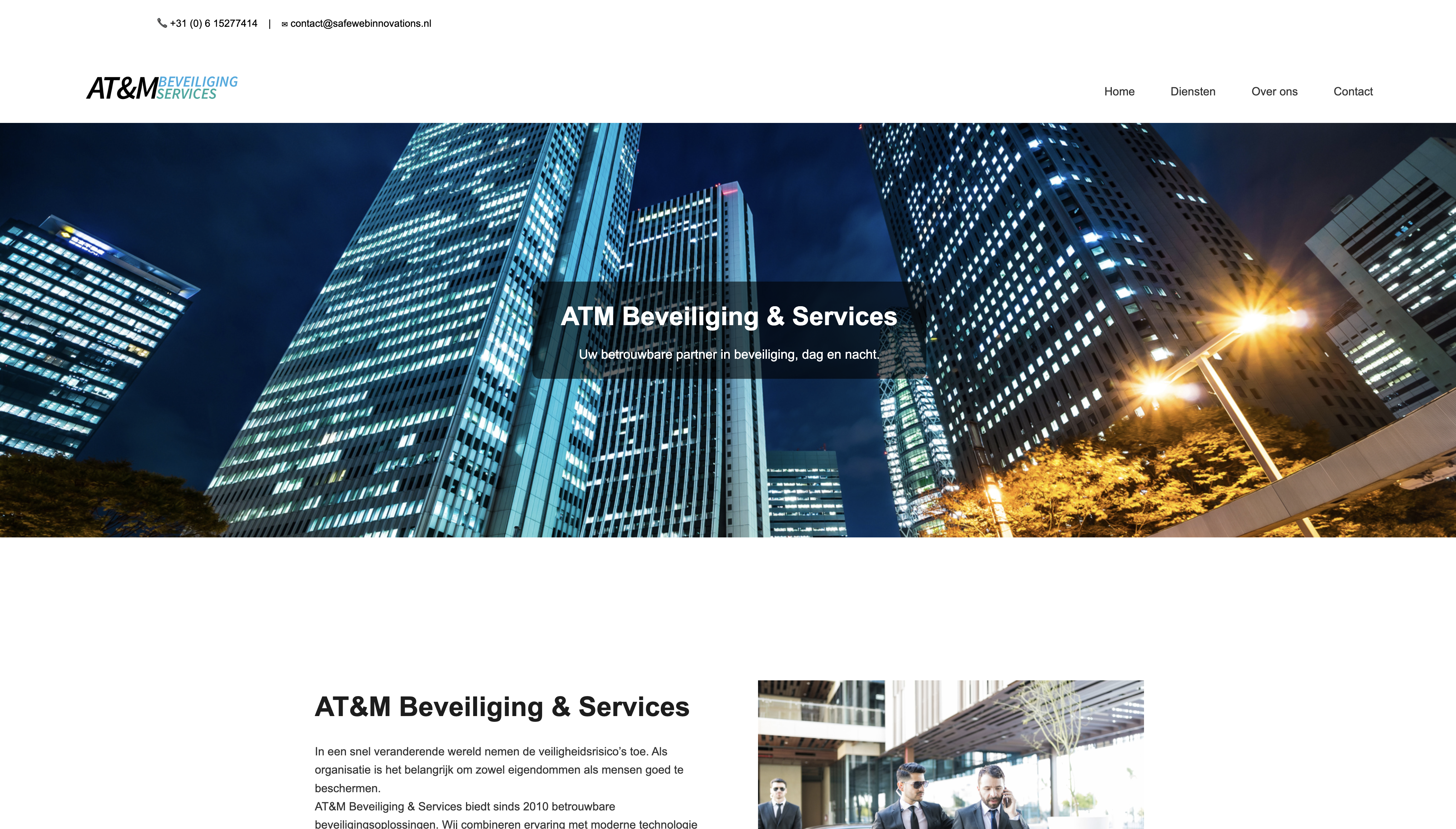 Project: Modern zakelijk ontwerp